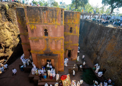 The Church of Saint George in Lalibela, Ethiopia - Copyright Apratim Saha. All rights reserved.